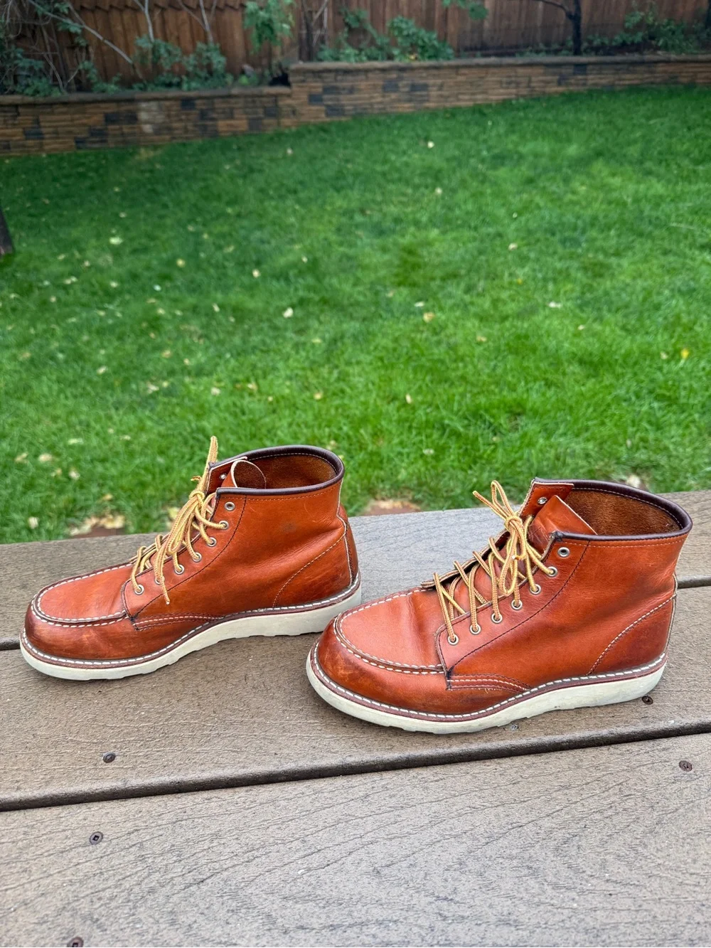 Red Wing Shoes Women's CLASSIC MOC® Women's Short Boot in Oro Legacy Leather